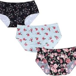 Fit Seamless Mid Rise Printed Panty Pack of 3 Multi Colors_M-picture-28