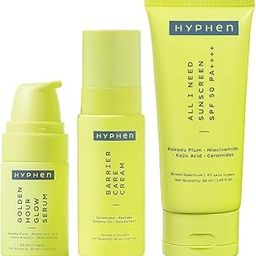 Hyphen Daily Face Care Regime for Normal & Dry Skin | 3 Step Facial Kit Routine withFace Serum, Face Cream & Sunscreen SPF 50 To Heal Skin Dryness & Dehydration | Value Pack of 3-13