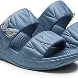 FEMINA-09 Stylish Butterfly Slide Sandals for Women & Girls | Soft Cushioning | Anti-Skid Sole | Ultra-Light & Trendy Casual Wear-image-30