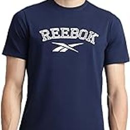 Reebok Men's T-Shirt |Casuals | Classic Cotton Stretch Tee | Round Neck | Regular Fit | Half Sleeve | 93% Cotton 7% Lycra-picture-27