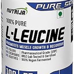NutriJa L-Leucine - (100 grams) 100% Pure & USP Grade- Intra Workout Supplement Powder| for Muscle Recovery And Building Lean Muscles-2
