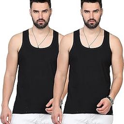 juari be a gentleman Cotton, Regular Fit, Sleeveless, Round Neck High Moisture Absorbing Combed Vest for Men (Pack of 2)-picture-11