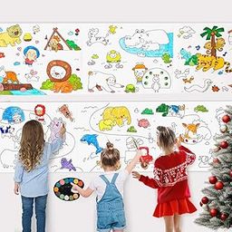 Drawing Paper Roll for Kid, 30 x 300 Cm Large Coloring Poster for Toddlers, Art Paper, Non Adhesive, Kids Coloring Drawing Paper Roll Best Birthday Gift Kids-image-31
