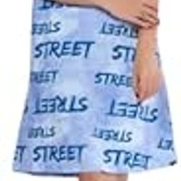 Cotton Printed Nighty Knee Length Short Sleeves Nightgown Night Dress Double Pocket Sleepwear Nightwear Nightdress Loungewear for Women and Girls-image-30