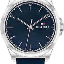 tommy hilfiger Quartz Blue Dial Silicone Strap Watch for Women-picture-46