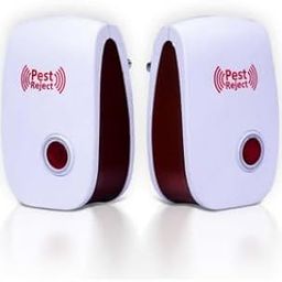 GLOBAL IMPEX Ultrasonic Pest Repeller to Repel Rats, Cockroach, Mosquito,Pest and Rodent Repelling Aid for Mosquito, Cockroaches, Insect Pest Control Electric Pest Repelling Device(Pack of 2)-image-47
