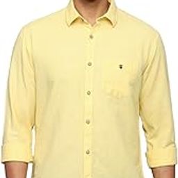 Men's Sports Slim Fit Solid Cotton Blend Casual Shirt-image-11