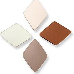 KIRA Makeup Sponge Face Makeup Sponges 4PCS Applicator Travel Diamond Soft Blender Body Makeup Sponge Set Bulk for liquid groundation BB Cream Powder Women Beauty Cosmetic Puff (Multicoloured)-41