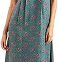 sweet dreams OCW-3030 Blue Cotton Maxi Casual Regular Night Dress-picture-30