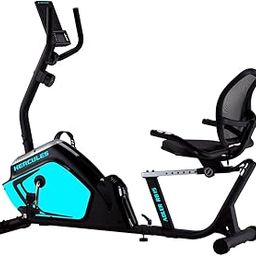 Hercules Fitness Adler RB15 Recumbent Bike | Indoor Exercise Cycle for Home Use | Magnetic Resistance | Heart Rate Sensor | Home Gym Equipment | Cardio Gym | Senior Citizen Back Seat Bike-6