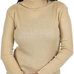Women's Woollen High Neck Innerwear Sweater Pullovers Skivvy for Winters Pack of 1-image-21