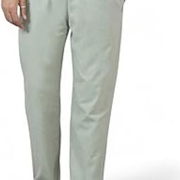 Men’s Formal Cotton Pants, Pure Cotton, Elastic Waist with Drawstring, Formal & Lounge Wear-picture-56