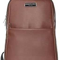 Unisex Professional Laptop Backpack | Premium Vegan Leather | Padded Laptop Sleeve, Trolley Strap, Multi-Pocket Organizer Bag for Travel & Office-image-8