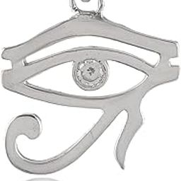 925 Sterling Silver Eye Of Horus Pendant chain For Men Women & Girls-image-29