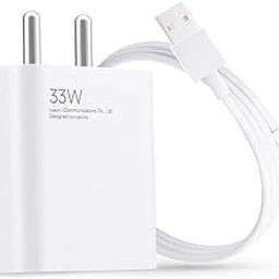 33W Fast Sonic 2.0 Charger with USB to Type C Cable Compatible for Mi,Xiaomi,Redmi, 10T/11X/11X Pro/10 Pro/11T 5G/11X 5G/10S/10T Pro/Note 9/9 Prime/Note10/Poco M2 Pro/Note-7,A1,A2,A3 & Cellular Phones-12
