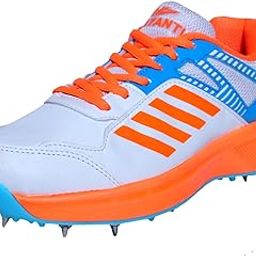 SK-FS Sports Cricket Shoes for Men with Metal Stud/Full Spikes-image-33