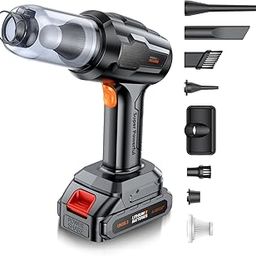 Hidak High Power Handheld Vacuum Cleaner for Car Cordless, Compact & Rechargeable with Strong Suction and HEPA Filtration Easy-to-Use Mini Vacuum for Quick Car Cleaning-20