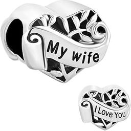 Mom Daughter Sister Grandma Charm Filigree Heart Love Family Tree of Life Charms for Bracelet-image-52