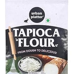 Urban Platter Tapioca Flour, 500g (Neutral Taste | Ideal for Baking, Thickening, and Crisp Batters | Pantry Essential)-image-99