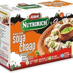 Ashok Nutririch 120g SOYA Chaap with Malai SOYA Chaap Masala (Combo ) (Pack of 1)-image-36
