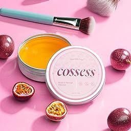 Cossess Beauty Solid Brush Cleanser Anti Bacterial Organic and Natural (passion fruit)-image-11