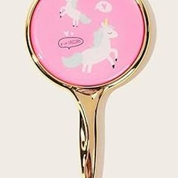 TERA 13 Unicorn Mirror for Girls and Women - Handle Mirror for Kids and Makeup - Small (Pack of 1)-52