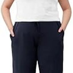 Women's High-Rise Cotton Straight Pajama | Open Bottom Nightwear Pants | Plus Size Available-picture-3