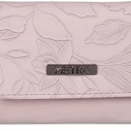 metro Women's Trendy Pruple Faux Leather Wallet for Everyday Use(95-141)-picture-10