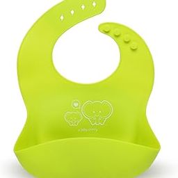 a baby cherry - Baby Bibs | Bib For Baby | Comfortable Soft, Durable, Easy Wipe, Waterproof, Adjustable Neckline Buttons | Silicone Bib for Feeding Infants and Toddlers (6M to 5Y) Set of 1-image-10