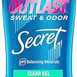 Secret Outlast Clear Gel Antiperspirant and Deodorant Scent, 2.7 Ounce-48