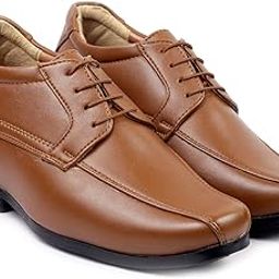 Men's 3 Inches Hidden Height Increasing Faux Leather Formal Derby Lace-up Elevator Shoes-picture-2