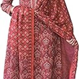 Women's Rayon Blend Floral Straight Printed Kurta Pant With Dupatta Set | kurta sets for woman-picture-15