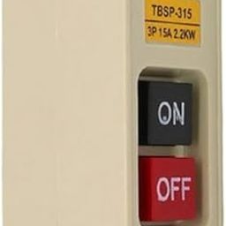 UJEAVETTE 3xTBSP-315 3 Phase 2.2Kw 15A Power Push Button Switch Station ON/OFF Lock Tend-image-43