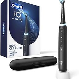 Oral-B Adult Io Series 5 Electric Toothbrush With (1) Brush Head, Rechargeable, Black, 1 count-3