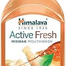 Himalaya Active Fresh Miswak Mouthwash 215ml-No Alcohol-Strong Gums,Fresh Breath,12hr Germ Protection-6