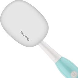 NewWay Kid Mini Automatic Toothbrush Sanitizer Cover Rechargeable Travel Toothbrush Case With Holder For Houshold And Traving Or Business Trip White, 1 count-image-55