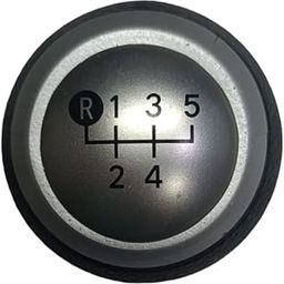 Auto-Ex Gear Lever/Shifter Knob Compatible/Replacement for Etios 5 Gear Diesel Varient Only (Chrome Finish)-picture-3