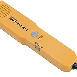 NIMMZ COLLECTION Network Wire Tracker, RJ11 Cable Tester, Portable Practical Easy to Use Yellow Network Cable Tester-12
