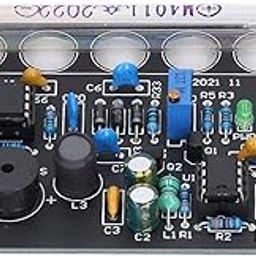Radiation Detector DIY Tool, Geiger Counter Module Resin Sound Light Alarm for Marble-29