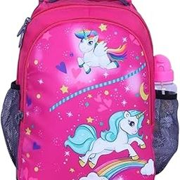 Stylish & Durable Casual Backpack – Pink Unicorn School Bag for Girls, Lightweight & Water-Resistant Daypack with Multiple Compartments for Kids & Teens-image-100