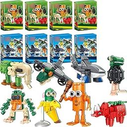 8 Piece Building Block Toy Set, Toys for Puzzle Learning Scenario, Assembling Toys Suitable for Creative Learning Activity for Team Collaboration-image-5