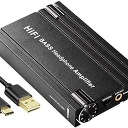 16-600Ω Headphone Amplifier Portable HiFi Bass Boost 3.5mm Headphone Amp Rechar-geable Earphone Amplifier with Volume Control-picture-5
