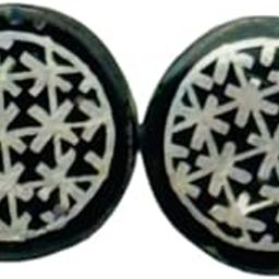 THE ARTISAN WORKSHOP | Bidri phuljadi work cuffing l-1inch h-1 d-1-picture-32