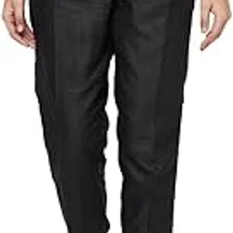fabindia Women Silk Slim Fit Pant Viscose_ Black-picture-49