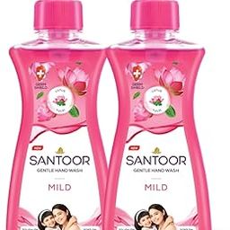 Santoor Mild Gentle Hand Wash 200ml BOGO with Goodness of Lotus & Tulsi| Rich Lathering Formula with Anti-Bacterial Properties| Soft on Hands| Soothes & Hydrates Skin-image-72