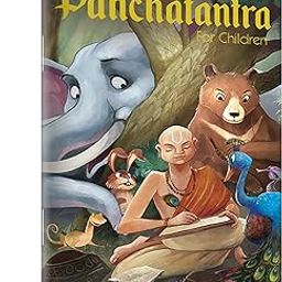 Pandit Vishnu Sharma's Panchatantra For Children: Illustrated stories (Black and White, Paperback)-image-6