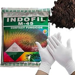 INDOFIL M-45 FOR PLANTS(100gm)+Neem Khad Powder Loose (300gm) WITH GLOVES.-image-43
