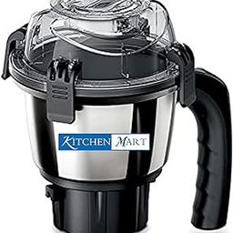 Kitchen Mart 750W Replacement Chutney Jar for Bosch Mixer Grinder (400 ml, Silver)-picture-17