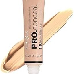 L.A Girl Pro High Definition Cream Concealer (1, GC 972 Natural) Natural Finish-image-66