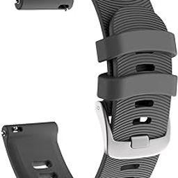 Zitel Bands Compatible with Garmin Forerunner 245/245 Music, Forerunner 645/645 Music, Forerunner 165,158,55, Vivoactive 5/3, Venu Sq/Sq 2, Venu 2 Plus - 20mm Straps-13